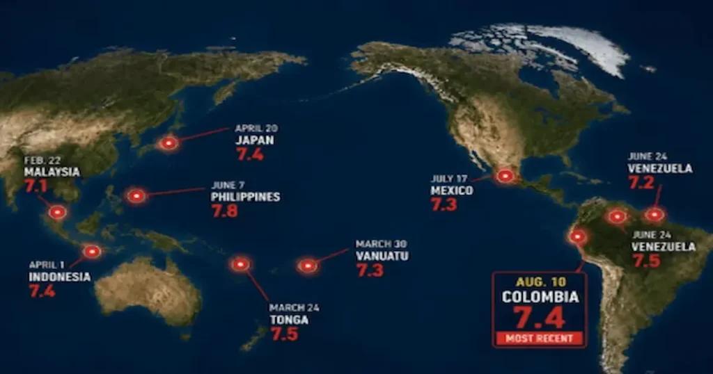 Ola de terremotos azotan al mundo y reavivan la profecía sobre el fin