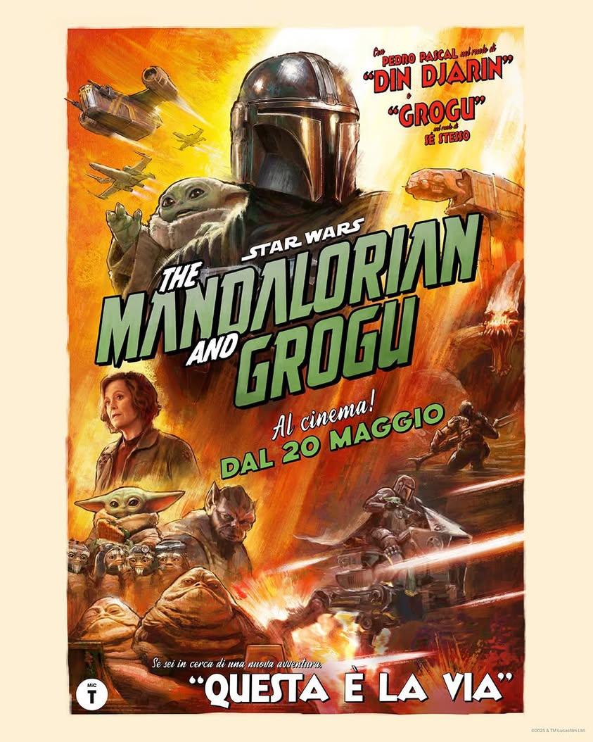 Programmazione Dal 21 Al 26 Maggio!!!!!💥💣🎞💥💣🎟️🎟️🎞️🎞️ --MULTISALA BADIA GRANDE-- ✅🎬”THE MANDALORIAN AND GROGU”...