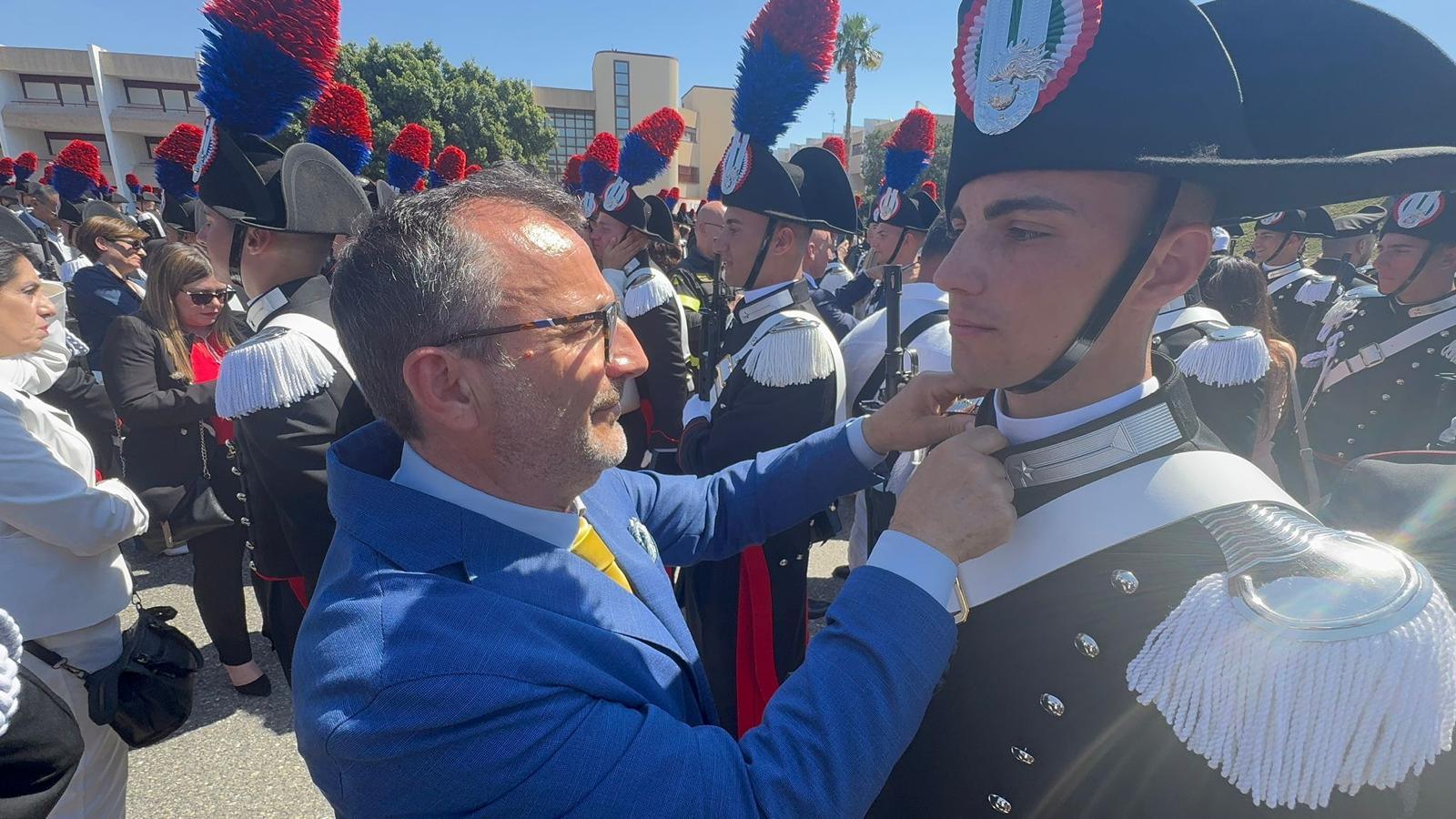 Il giuramento di Nicholas Castello: dal Cilento alla Festa dell’Arma a Reggio Calabria