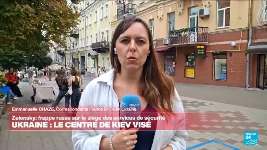 Ukraine : un drone russe frappe les services de sécurité, son chef visé selon Kiev