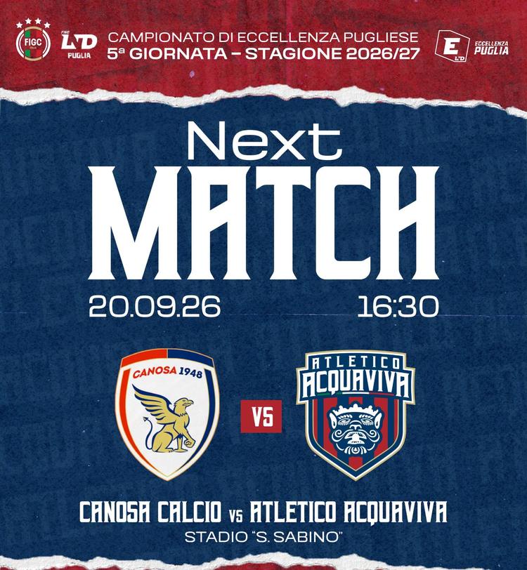 Eccellenza – Acquaviva, in attesa del big match di Canosa