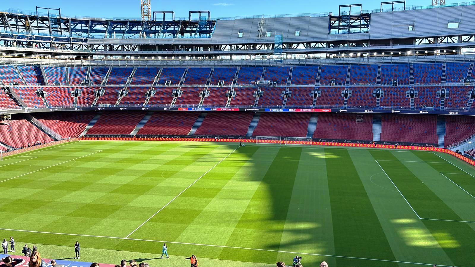 894 días después se vuelven abrir las puertas del nuevo Spotify Camp Nou