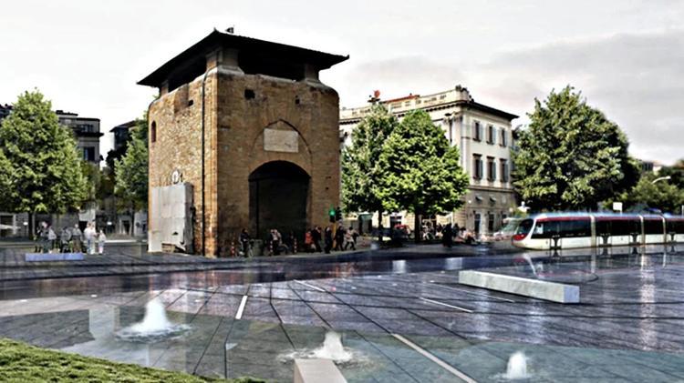 Tramvia Firenze, domani nuova fase dei lavori in piazza Beccaria