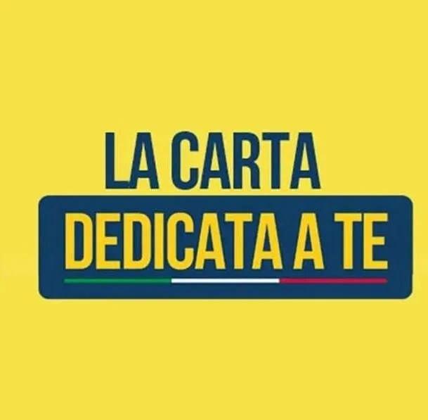 Carta Solidale "Dedicata a te 2025" – data ultima per utilizzo. Clicca per tutte le informazioni: https://nocerainferior...