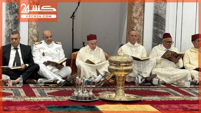 بالڤيديو: بحضور الوالي خطيب الهبيل.. احياء ذكرى المولد النبوي بمسجد الكتبية بمراكش