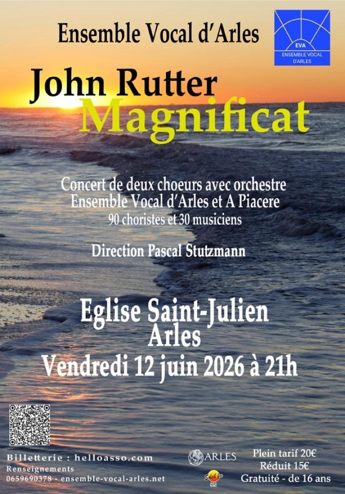 CONCERT DE L’ENSEMBLE VOCAL D’ARLES À L’ÉGLISE ST JULIEN CE VENDREDI 12 JUIN 2026