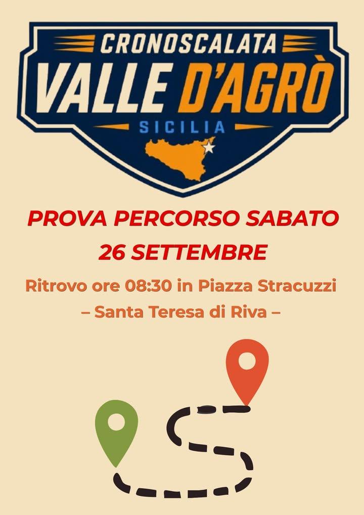 🚨 PROVA PERCORSO!!! 🚴  👉 Appuntamento questo sabato, 26 settembre, per provare insieme il percorso della Cronoscalata...