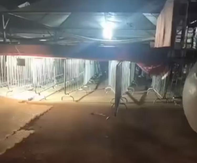 Horas após estrutura desabar, nova ocorrência deixa feridos durante a Exposete
