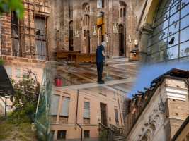 Tromba d’aria a Cremona: crolla una torretta della Cattedrale, danni a dieci chiese e al Seminario