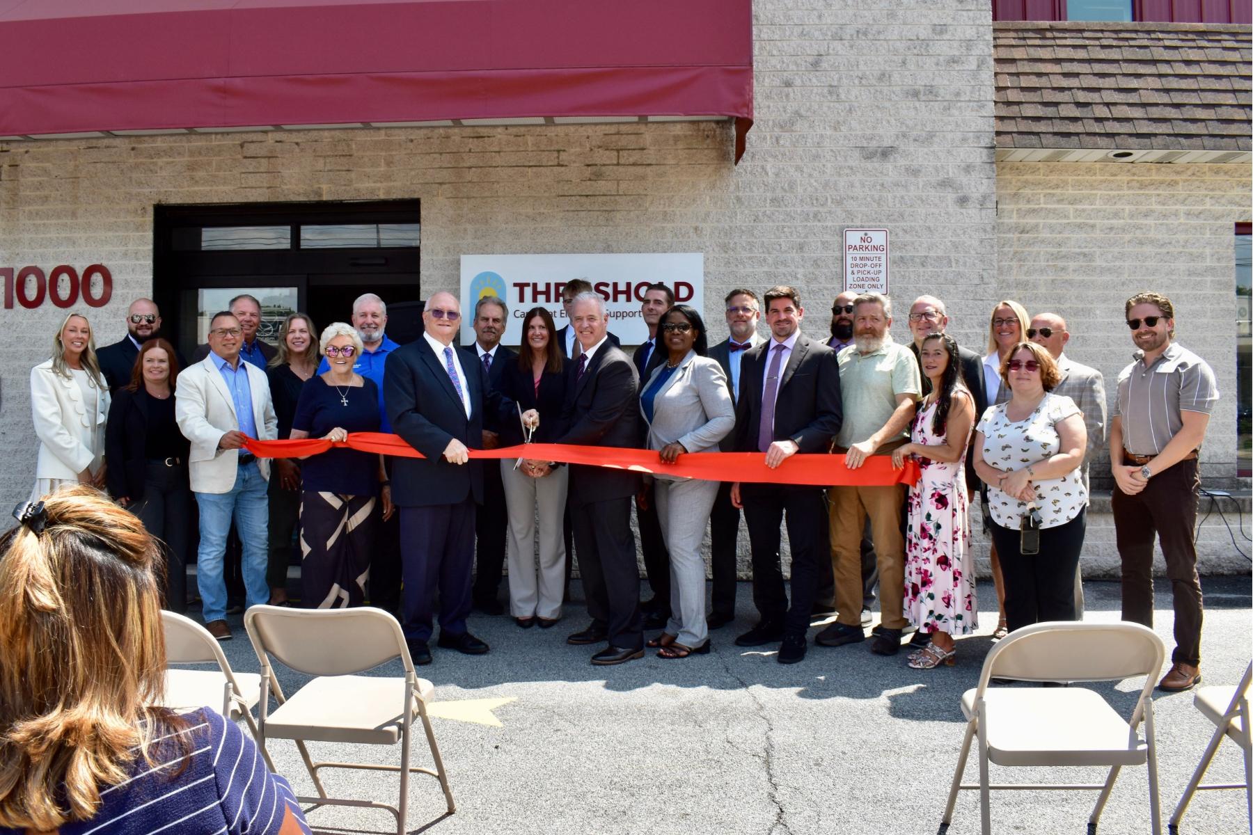 Threshold celebrates new era with ribbon cutting and public rebrand launch