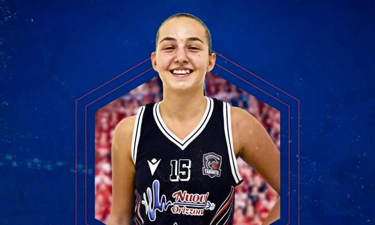 Basket B/F, De Florio Taranto: arriva Ginevra Marinelli, talento classe 2011