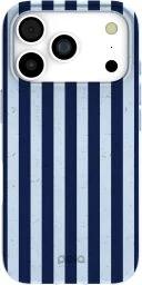 pela iphone 18 pro case navy stripes