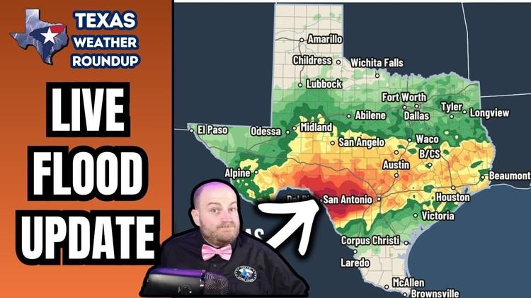 LIVE Texas Flooding Update: Heavy Rain Tonight Through Wednesday