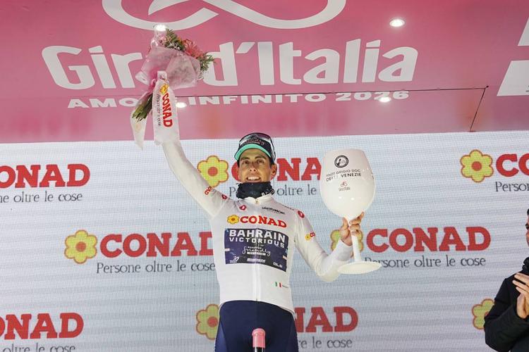 Giro d'Italia, Eulalio: "Maglia Bianca Conad è grande motivazione"