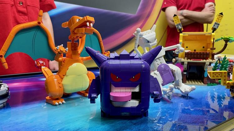 new Lego smart play Pokémon sets on display at sxsw in london