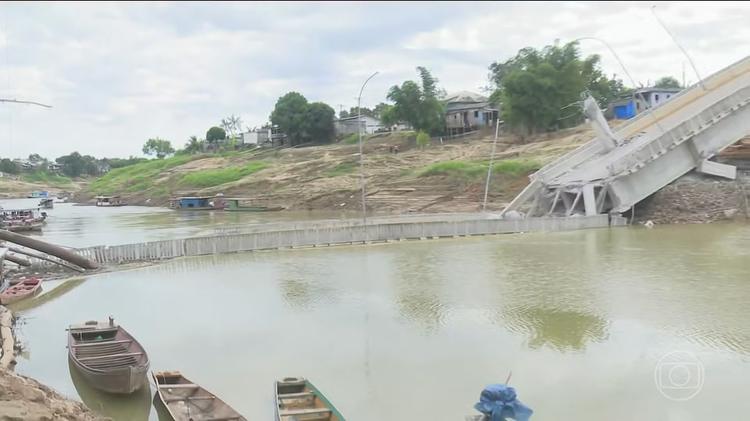 Polícia investiga causas de desabamento de ponte no Acre