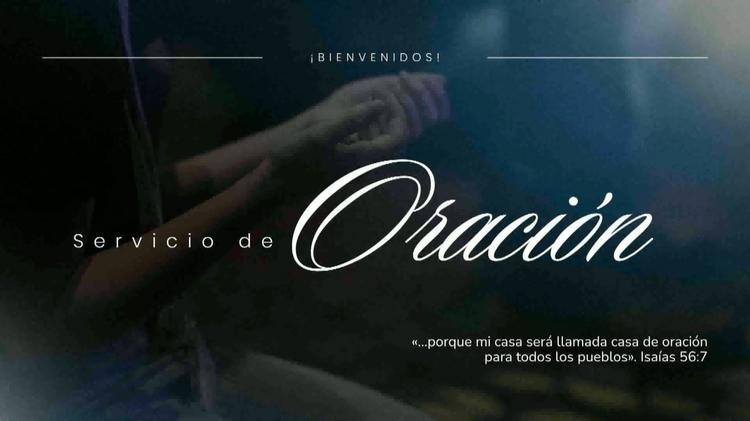 Servicio de Oración  -  miercoles, 30 de septiembre de 2026