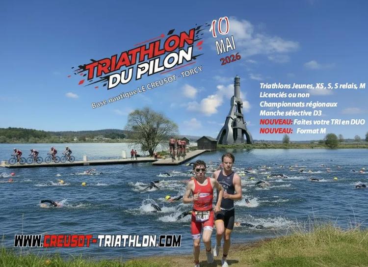 TRIATHLON DU PILON (71) – Dimanche 10 mai 2026