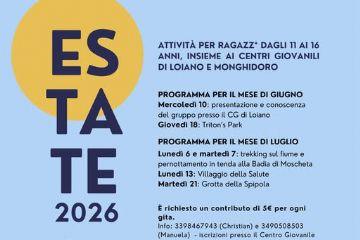 Centro giovanile Loiano: attività estive