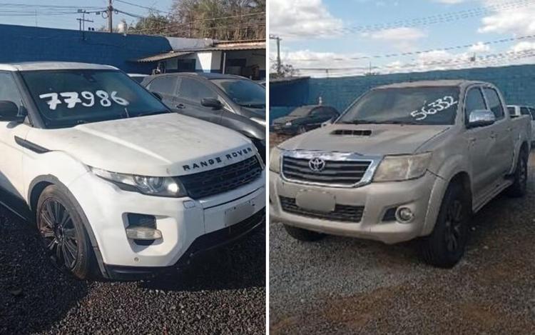 Carro de luxo e veículos com lance a partir de R$ 1,6 mil: TJGO leiloa quase 500 veículos; veja como participar
