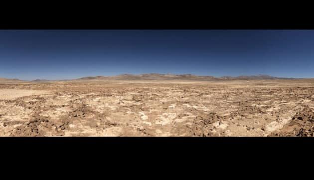Blick in die Yungay-Playa in der Atacama-Wüste.Copyright: D. Wagner, GFZ