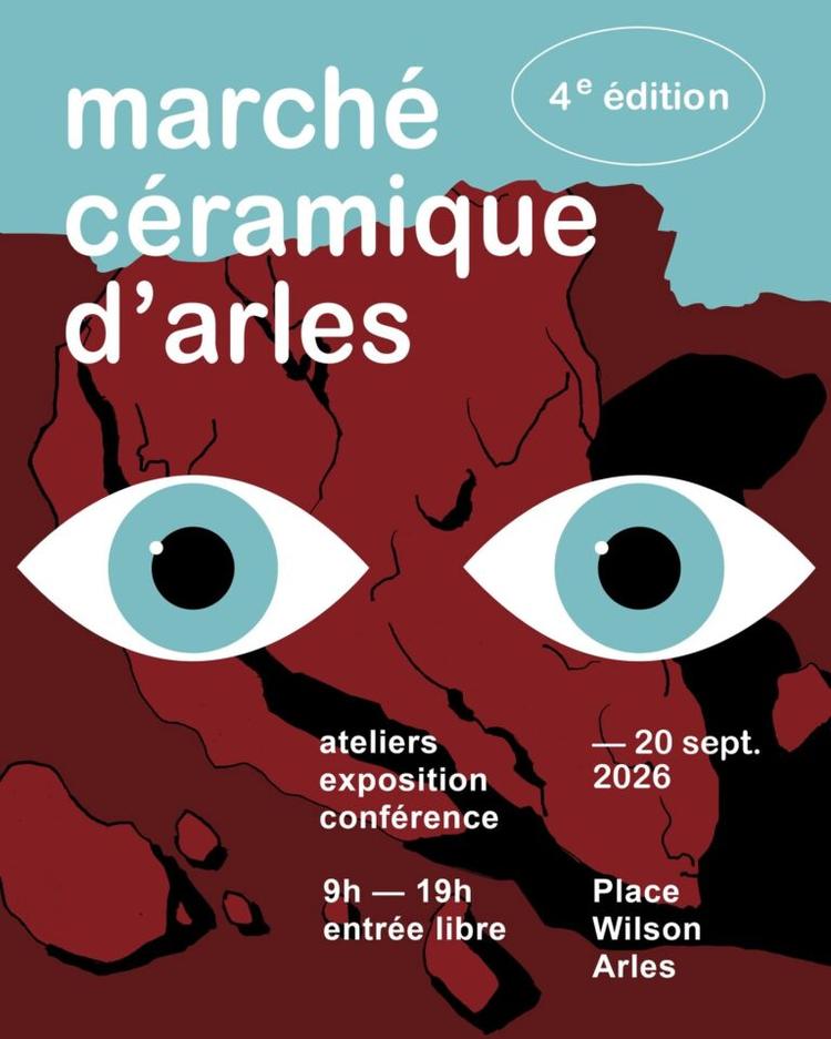 LA CÉRAMIQUE À L’HONNEUR À ARLES DIMANCHE 20 SEPTEMBRE 2026