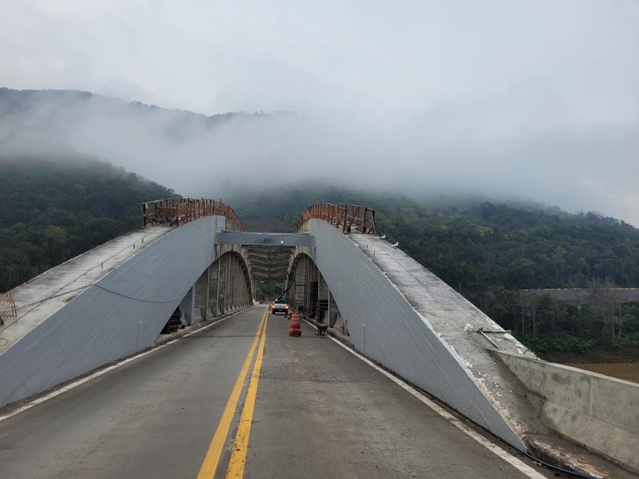 Serra das Antas: BR-470 passa por vistoria no início da manhã desta terça-feira (22)
