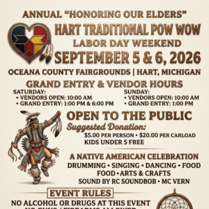 Annual Honoring Our Elders Hart Traditional Pow Wow 2026