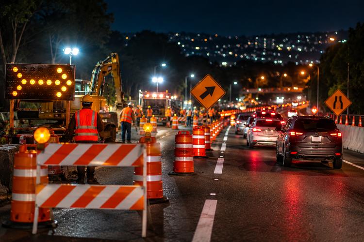 Anuncian cierres nocturnos en la autopista México-Cuernavaca por obras de mantenimiento