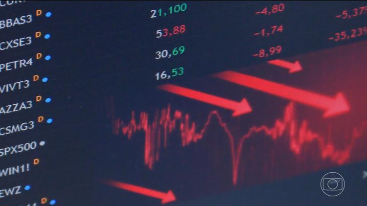 Bolsa brasileira fecha em queda pelo 3º dia seguido