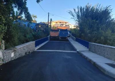 Reconstruction de l'ouvrage de franchissement de la ravine de la Souris Chaude