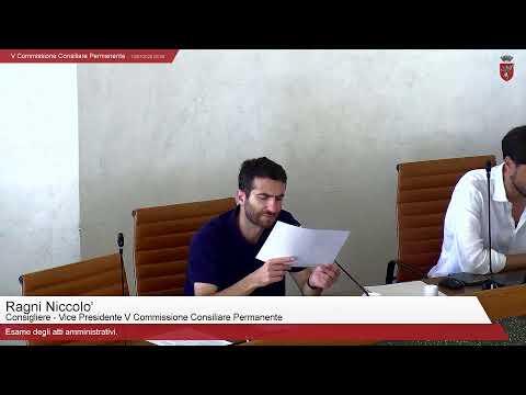 V Commissione Consiliare Permanente