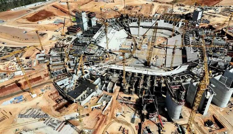 ملعب الحسن الثاني.. ورش رياضي عملاق يرسّخ طموح المغرب نحو مونديال 2030