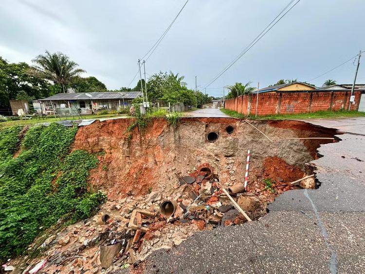 Mais de 44 mil pessoas vivem em áreas de risco em Rio Branco, diz relatório; Veja bairros