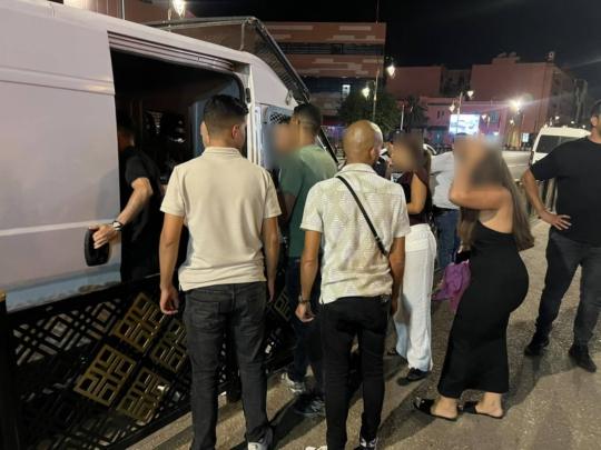 شجار عنيف يوقف 4 “زماگرية” بمراكش
