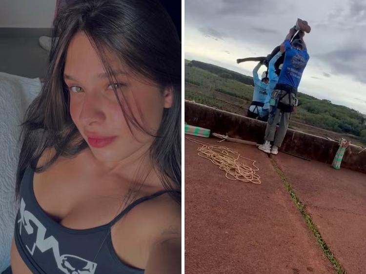 Presos por morte em rope jumping não sabem explicar por que jovem caiu sem corda, diz delegada: 'Desnorteados'