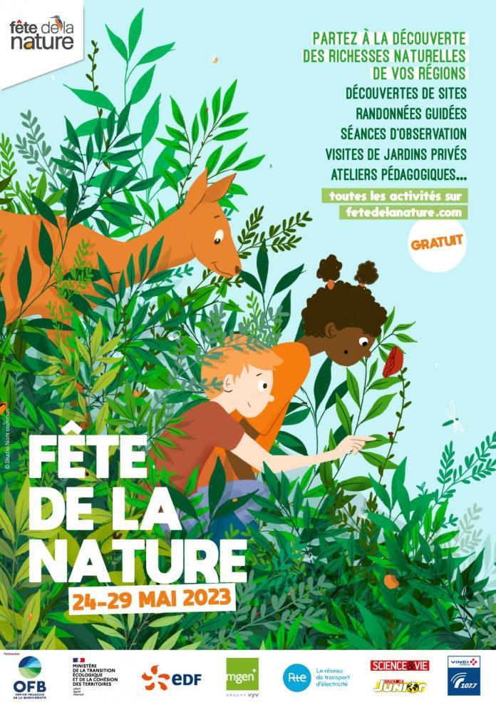 La Fête de la Nature dévoile l'affiche de sa 17e édition, du 24 au 29 mai 2023 !