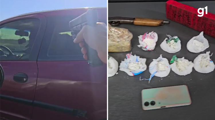 VÍDEO: Policial registra perseguição a suspeito de tráfico no RS; dois homens foram presos