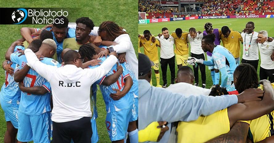El Congo, Ghana y Panamá oran en la Copa Mundial y muestran que Jesús está siendo glorificado