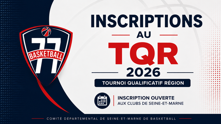 Inscriptions TQR 2026/2027