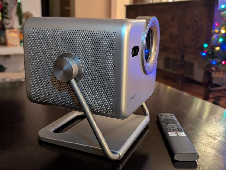 side view of the Hisense M2 Pro projector
