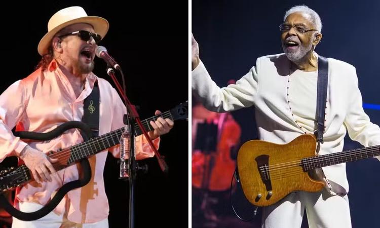 Gilberto Gil fará participação especial no show de Geraldo Azevedo em Salvador