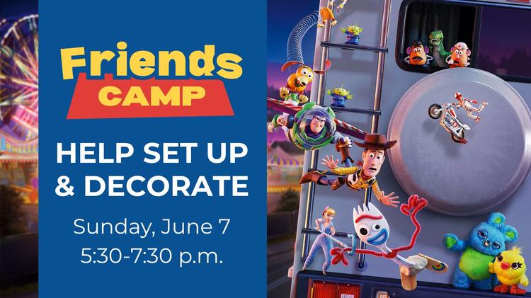 Help Set Up Friends Camp