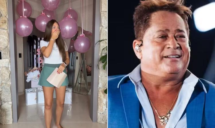 Leonardo dá cinco bezerros e dinheiro para viagem para neta que irá fazer 15 anos