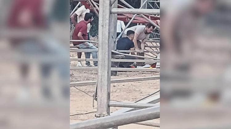 Funcionário fica ferido após queda durante vistoria em parque de diversões em Divinópolis