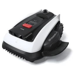 Ecovacs Goat O1000 robot lawn mower on white background