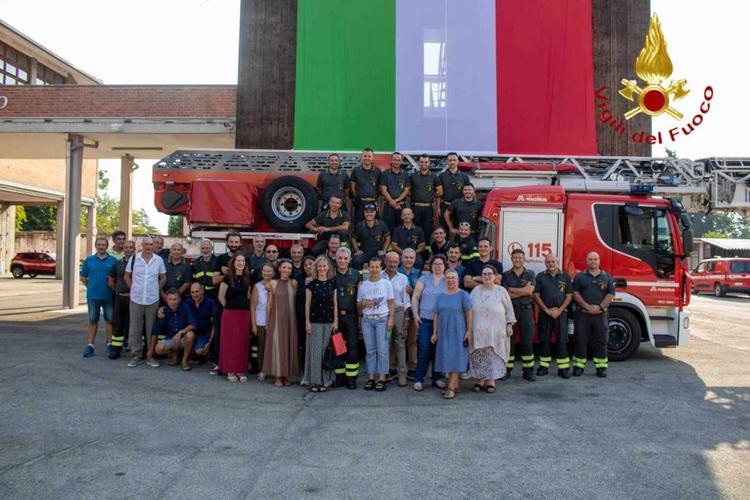ASTI – Il Comandante dei Vigili del Fuoco Giuseppe Calvelli si congeda per pensionamento