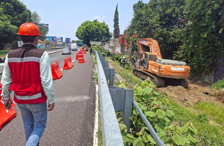 Inician megaobra al norte de Cuernavaca: así cambiará el tráfico en la zona de la UAEM