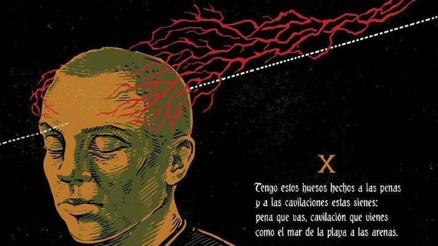 Sale a la venta una edición ilustrada del poemario 'El rayo que no cesa' de Miguel Hernández