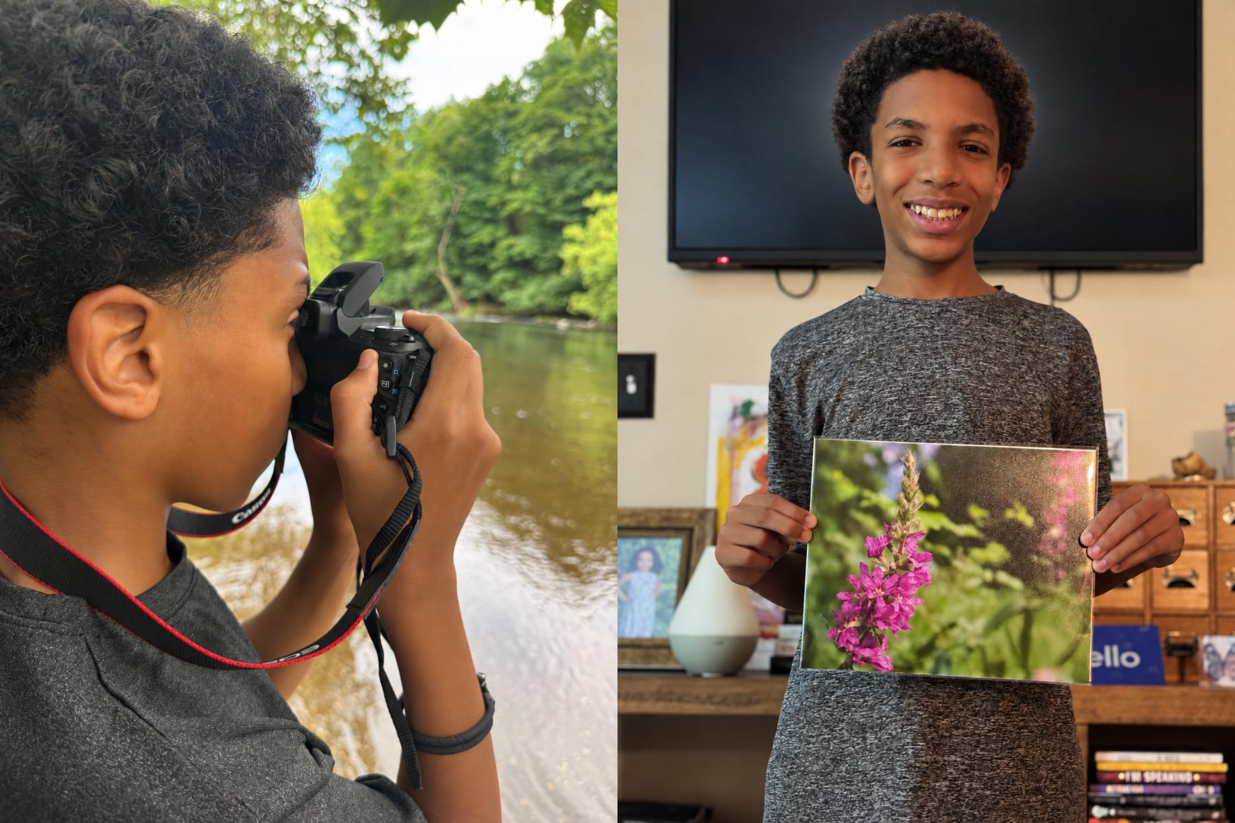 Captured by J: At 13, Jovanny is sharing the beauty others might miss